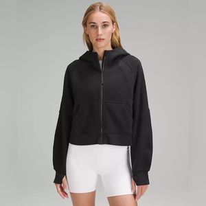 Lululemon Scuba Oversized Full-Zip Hoodie Black XS/S